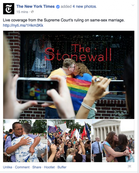 Fb post https://www.facebook.com/humanrightscampaign/posts/10153468409773281